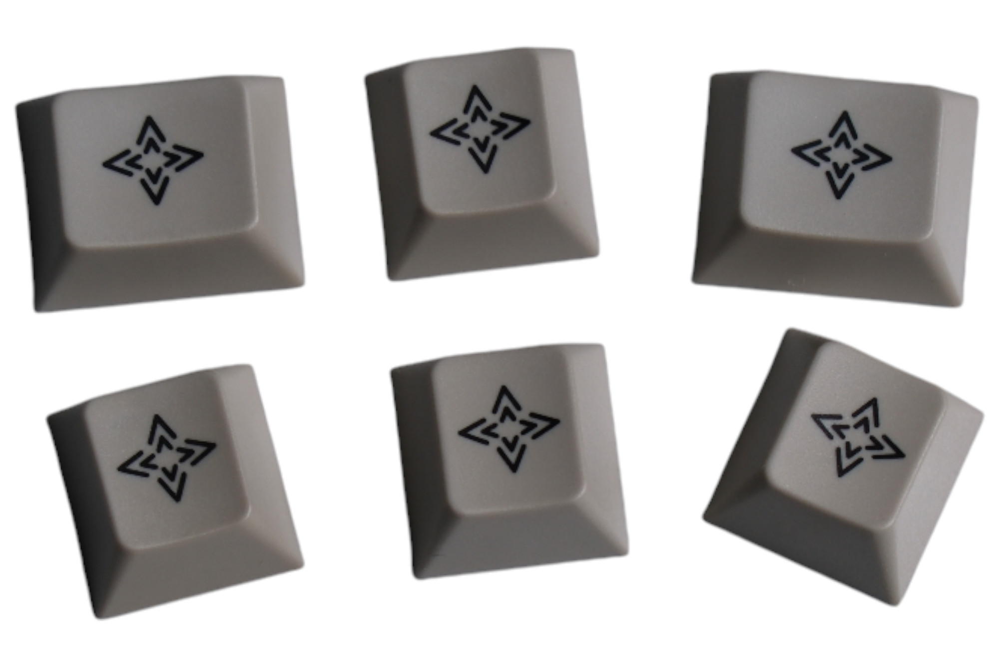 Hammerworks Black Cross Winkey (R6) Keycap Kit · Milktooth